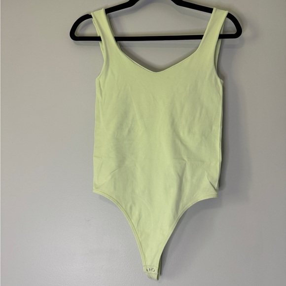 Free People Lime Green Bodysuit - Picture 3 of 7